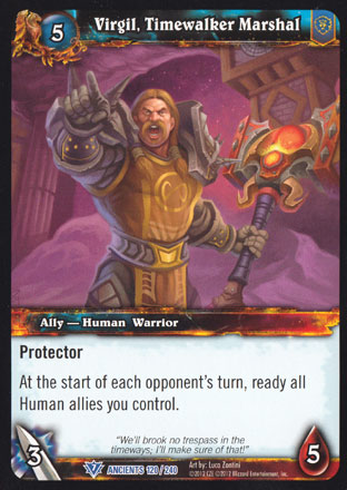 Virgil, Timewalker Marshal