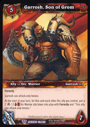 Garrosh, Son of Grom