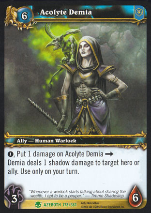 Acolyte Demia