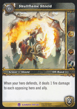 Skullflame Shield