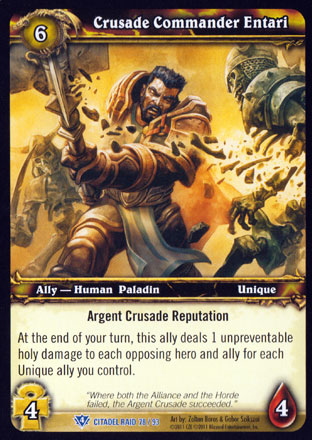 Crusade Commander Entari