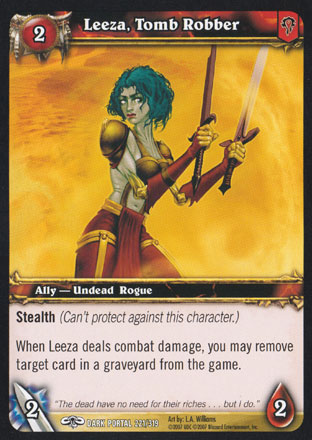 Leeza, Tomb Robber