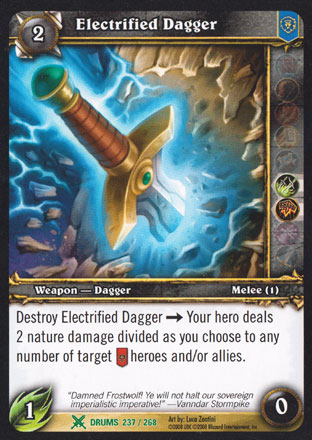Electrified Dagger