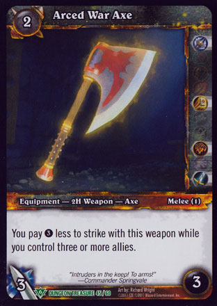 Arced War Axe