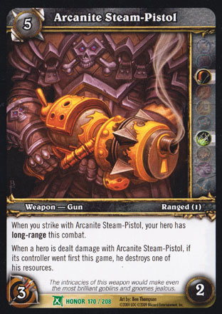 Arcanite Steam-Pistol