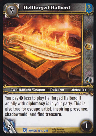 Hellforged Halberd