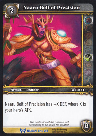 Naaru Belt of Precision