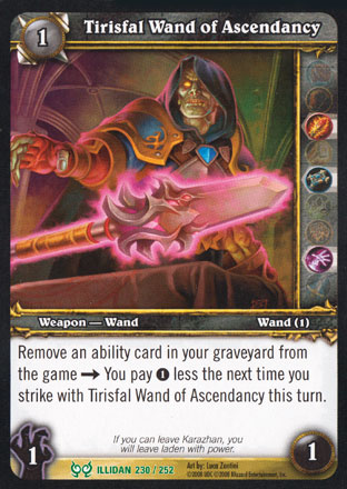 Tirisfal Wand of Ascendancy
