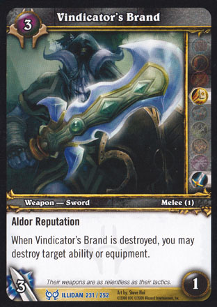 Vindicator's Brand