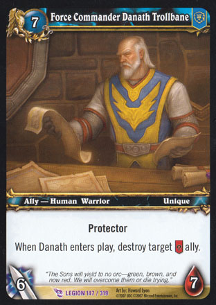 Force Commander Danath Trollbane