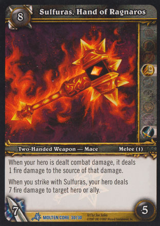 Sulfuras, Hand of Ragnaros