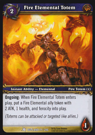 Fire Elemental Totem