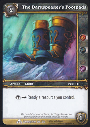 The Darkspeaker's Footpads