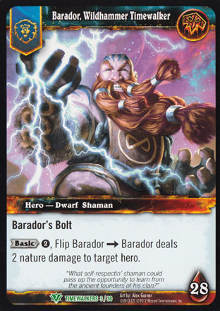 Barador, Wildhammer Timewalker
