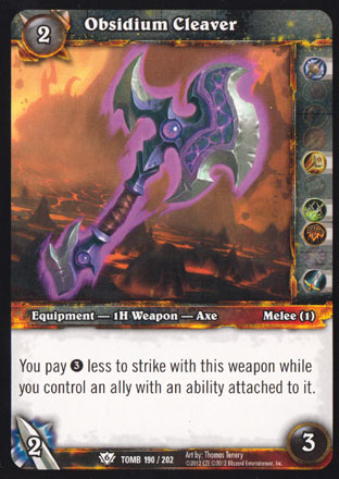 Obsidium Cleaver