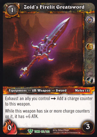 Zoid's Firelit Greatsword