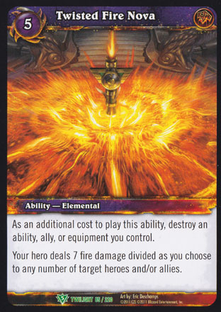 Twisted Fire Nova