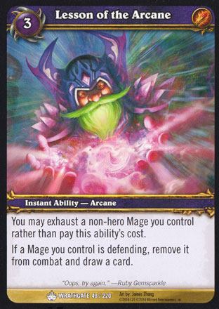 Lesson of the Arcane