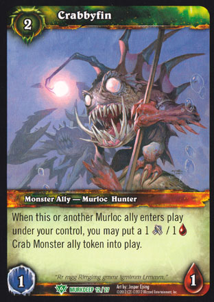 Murlock Monster Champion Deck: Murkdeep (World of Warcraft Trading Card Game)